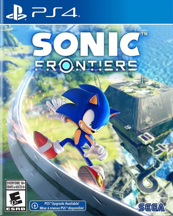 Portada oficial de Sonic Frontiers  PS4