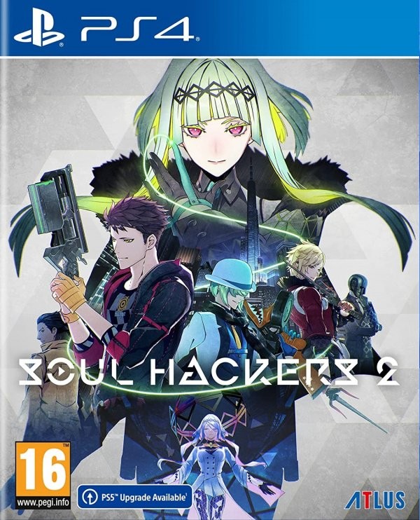 Portada oficial de Soul Hackers 2  PS4