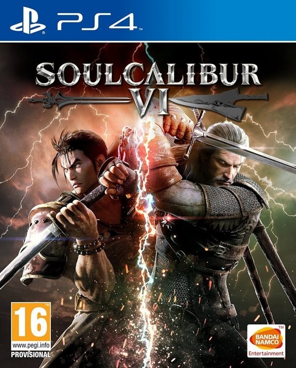 Portada oficial de SoulCalibur VI  PS4