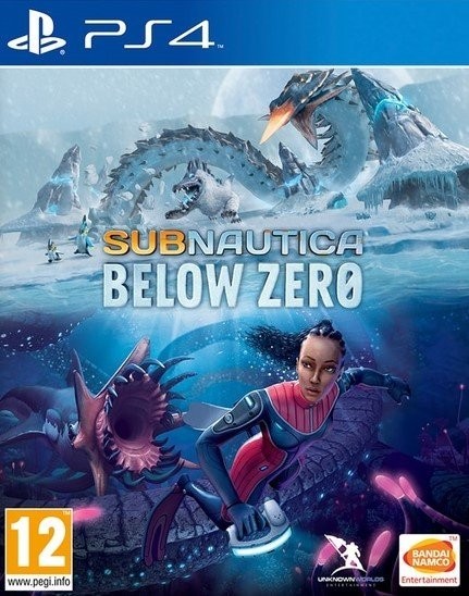 Portada oficial de Subnautica: Below Zero  PS4
