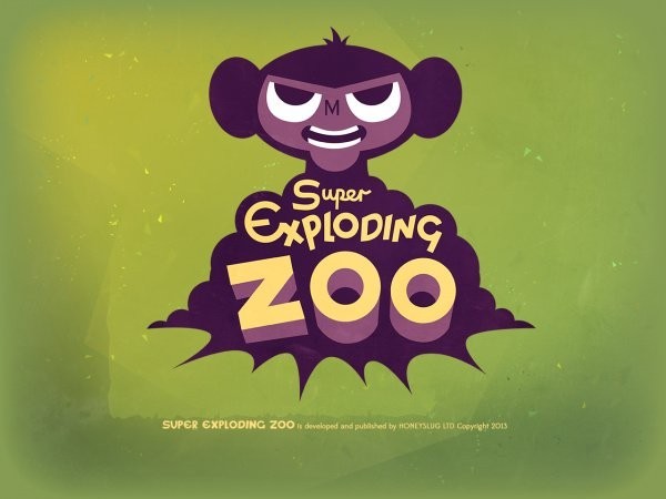 Portada oficial de Super Exploding Zoo  PS4