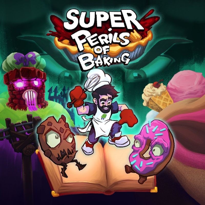 Portada oficial de Super Perils of Baking  PS4