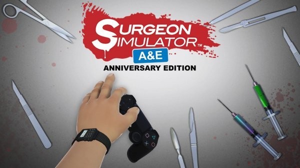 Portada oficial de Surgeon Simulator: Anniversary Edition  PS4