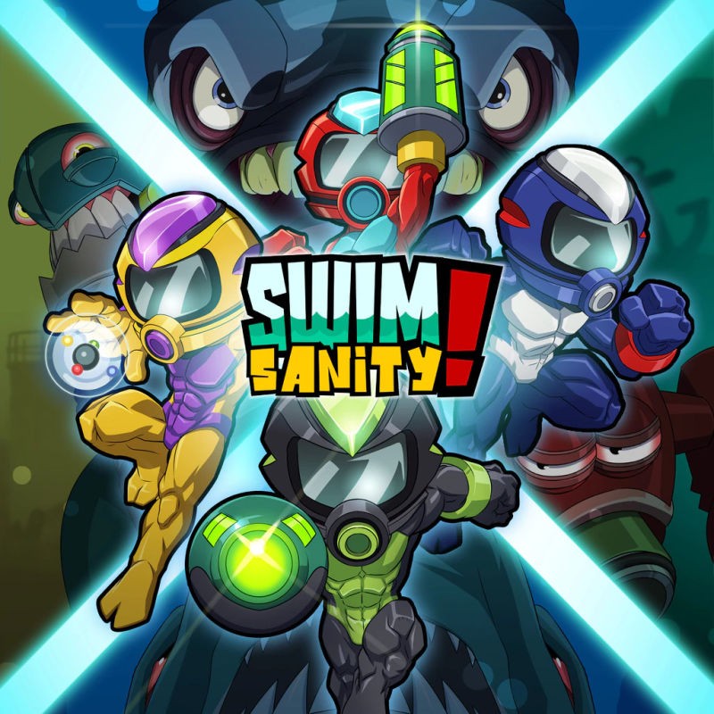 Portada oficial de Swimsanity!  PS4