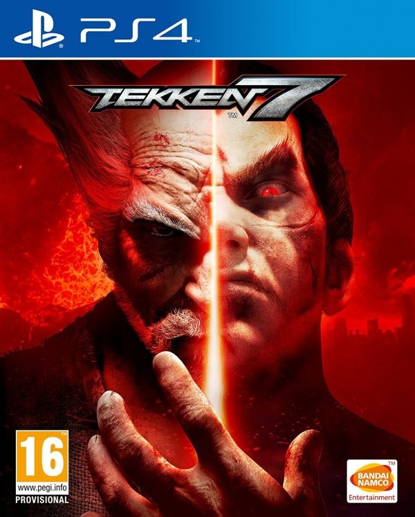 Portada oficial de Tekken 7  PS4