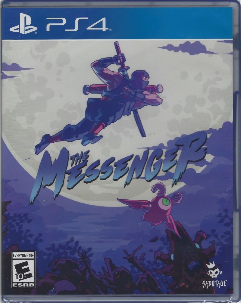Portada oficial de The Messenger  PS4