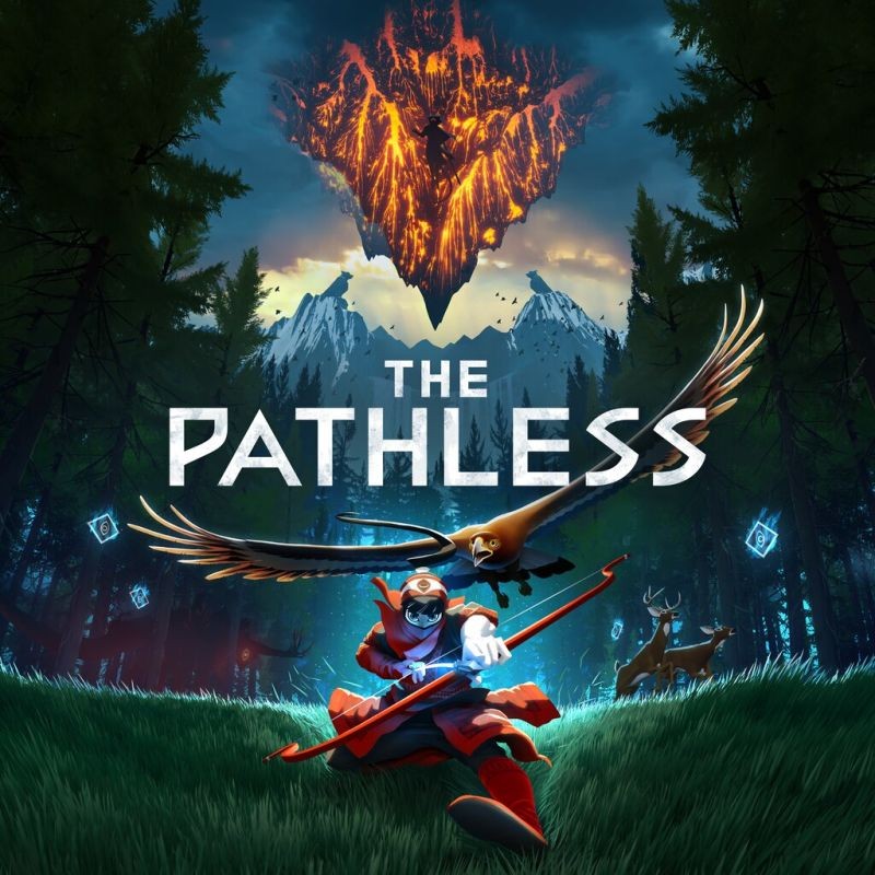Portada oficial de The Pathless  PS4