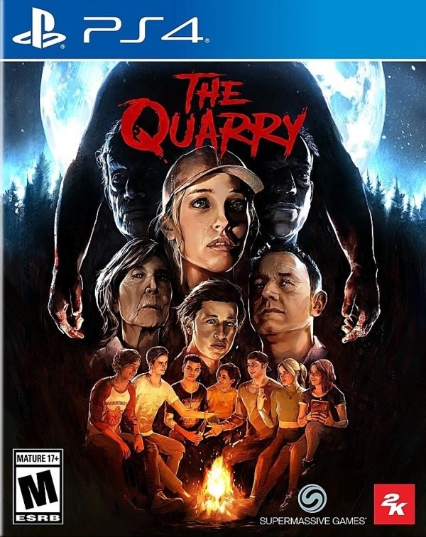 Portada oficial de The Quarry  PS4