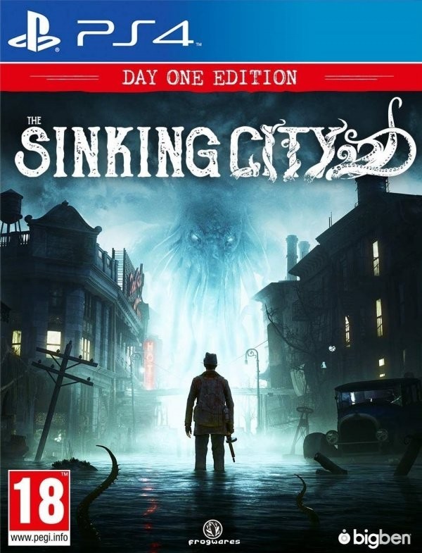 Portada oficial de The Sinking City  PS4