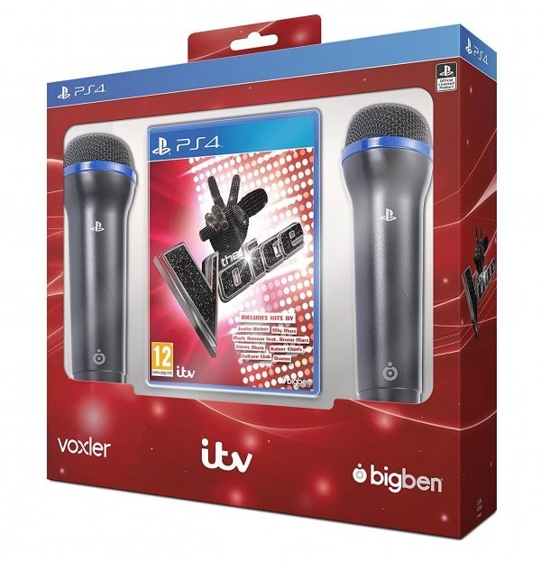 Portada oficial de The Voice  PS4