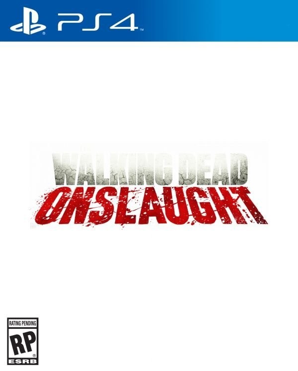 Portada oficial de The Walking Dead Onslaught  PS4