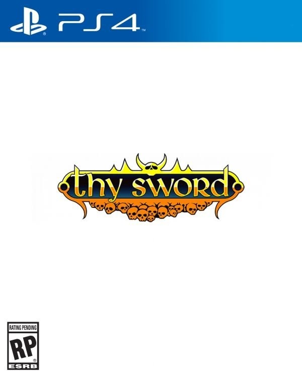 Portada oficial de Thy Sword  PS4