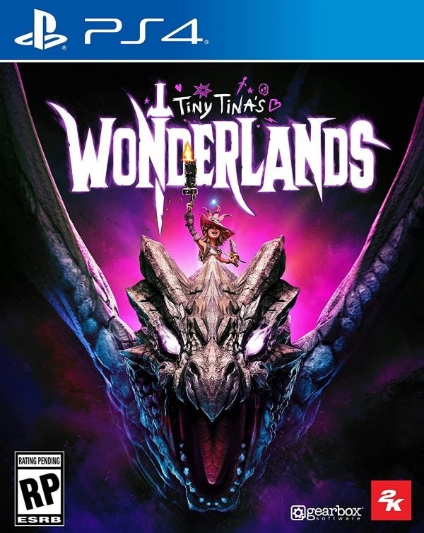 Portada oficial de Tiny Tina's Wonderlands  PS4