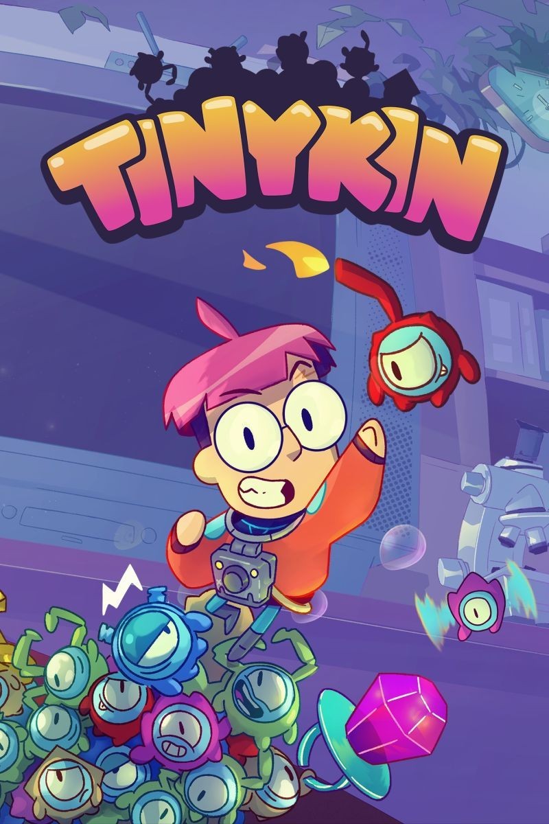Portada oficial de Tinykin  PS4