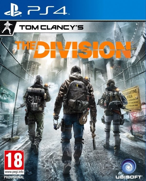 Portada oficial de Tom Clancy's The Division  PS4