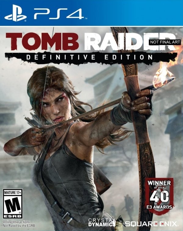 Portada oficial de Tomb Raider: Definitive Edition  PS4