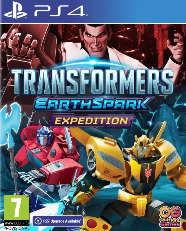 Portada oficial de Transformers: EarthSpark Expedition PS4