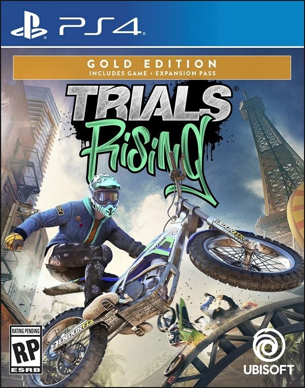 Portada oficial de Trials Rising  PS4