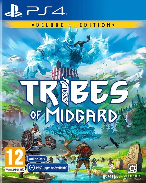 Portada oficial de Tribes of Midgard  PS4