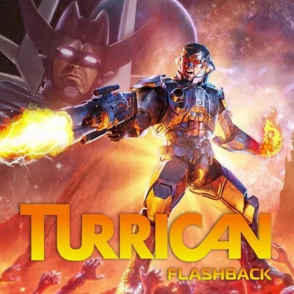 Portada oficial de Turrican Flashback  PS4