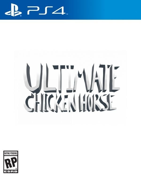 Portada oficial de Ultimate Chicken Horse  PS4