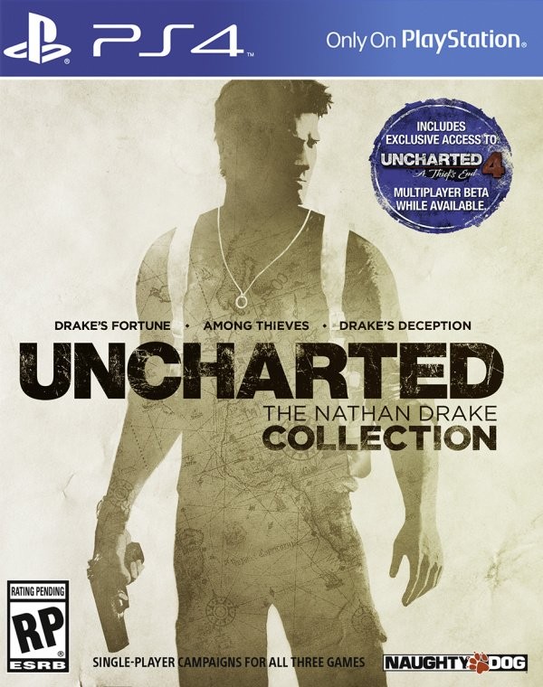 Portada oficial de Uncharted: The Nathan Drake Collection  PS4