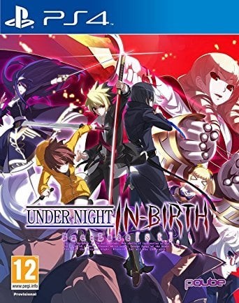 Portada oficial de Under Night In-Birth Exe:Late[st]  PS4