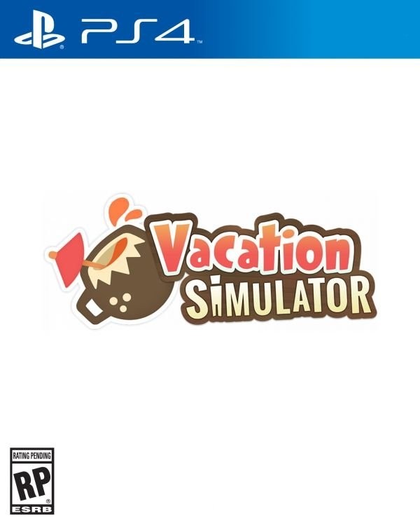 Portada oficial de Vacation Simulator  PS4