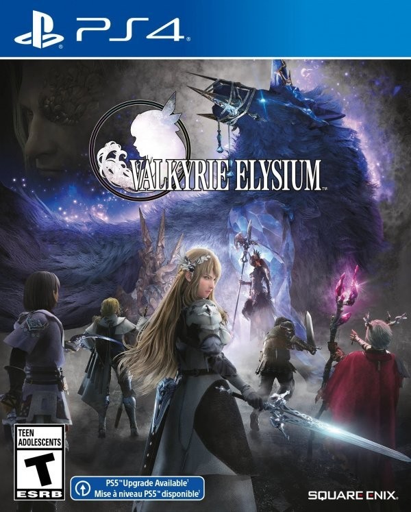 Portada oficial de Valkyrie Elysium  PS4