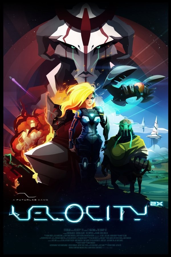 Portada oficial de Velocity 2X  PS4
