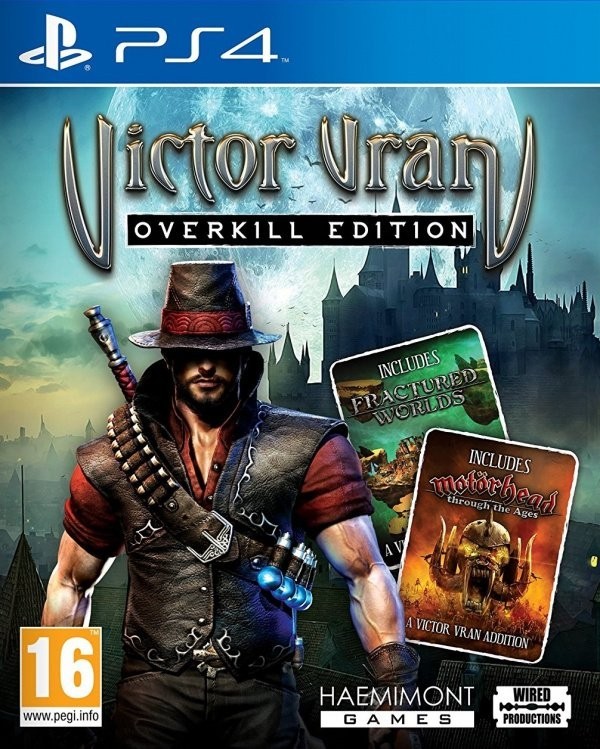 Portada oficial de Victor Vran: Overkill Edition  PS4