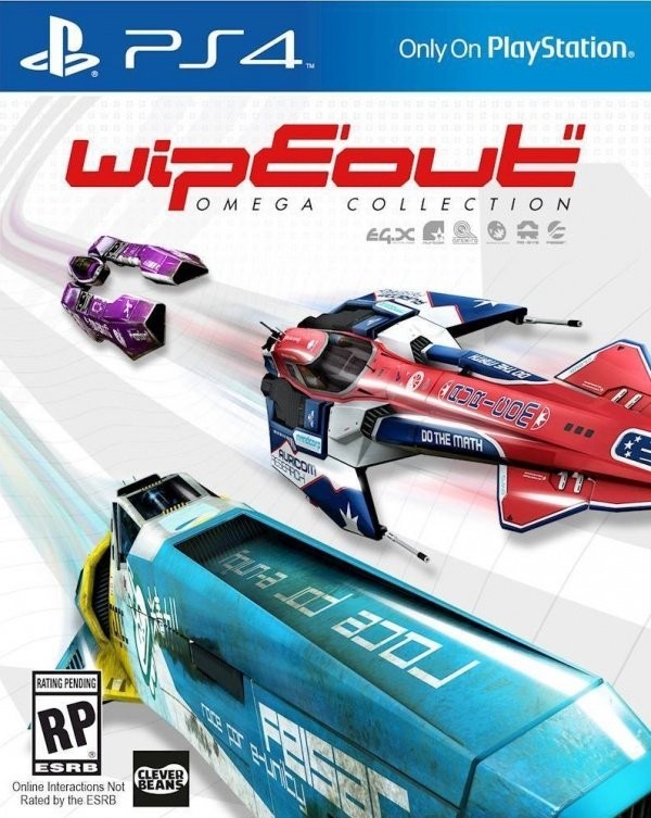 Portada oficial de WipEout Omega Collection  PS4