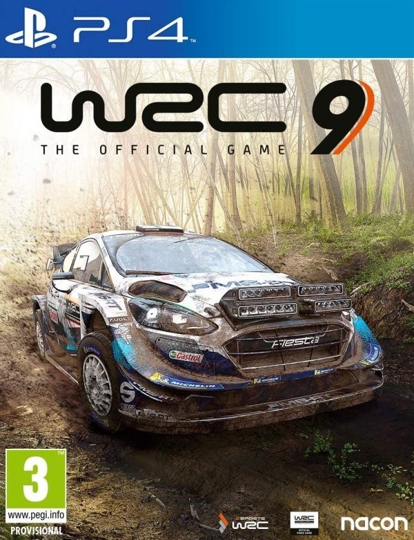 Portada oficial de WRC 9  PS4