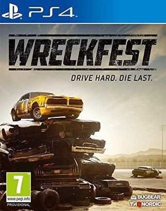 Portada oficial de Wreckfest  PS4
