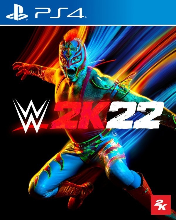 Portada oficial de WWE 2K22  PS4