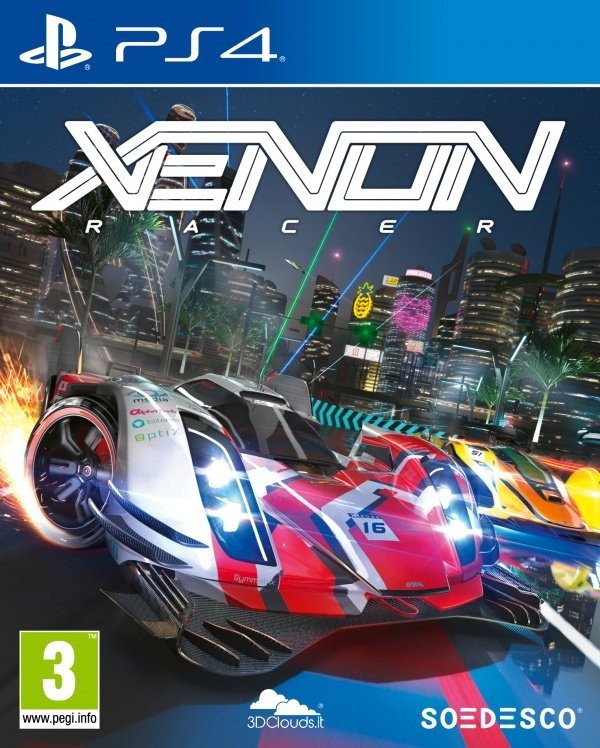 Portada oficial de Xenon Racer  PS4