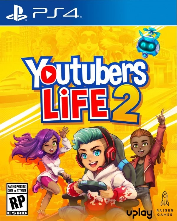 Portada oficial de Youtubers Life 2  PS4