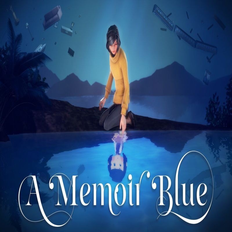 Portada oficial de A Memoir Blue  PS5