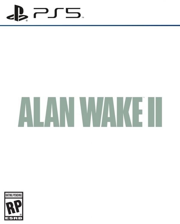 Portada oficial de Alan Wake 2  PS5