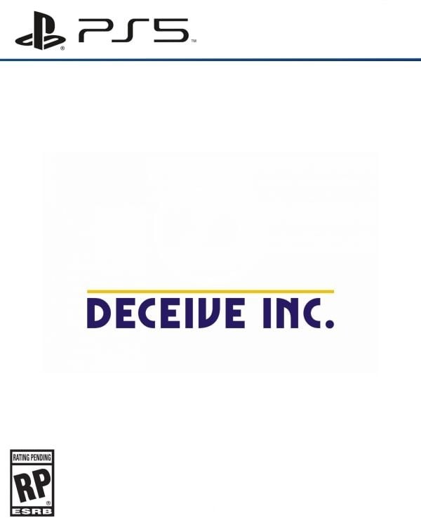 Portada oficial de Deceive Inc  PS5