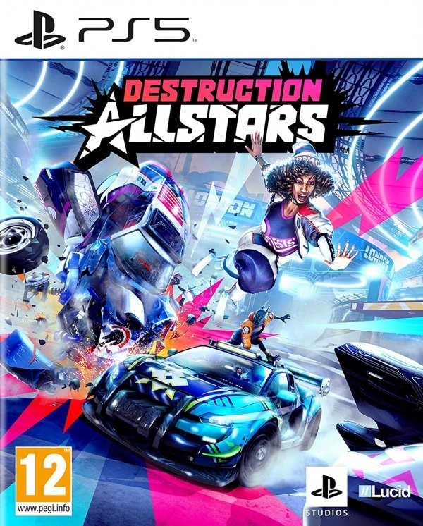 Portada oficial de Destruction AllStars  PS5