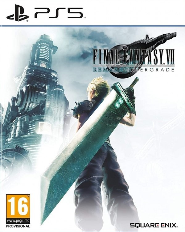 Portada oficial de Final Fantasy VII Remake Intergrade  PS5
