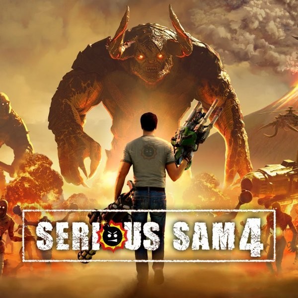 Portada oficial de Serious Sam 4  PS5