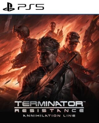 Portada oficial de Terminator: Resistance Annihilation Line  PS5