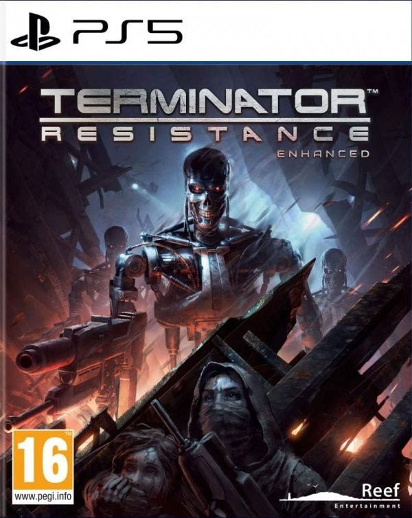 Portada oficial de Terminator: Resistance Enhanced  PS5
