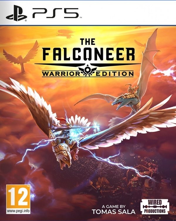Portada oficial de The Falconeer: Warrior Edition  PS5