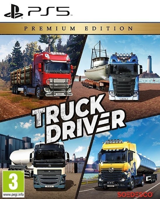 Portada oficial de Truck Driver: Premium Edition  PS5