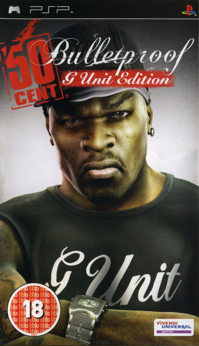 Portada oficial de 50 Cent: Bulletproof G-Unit Edition  PSP