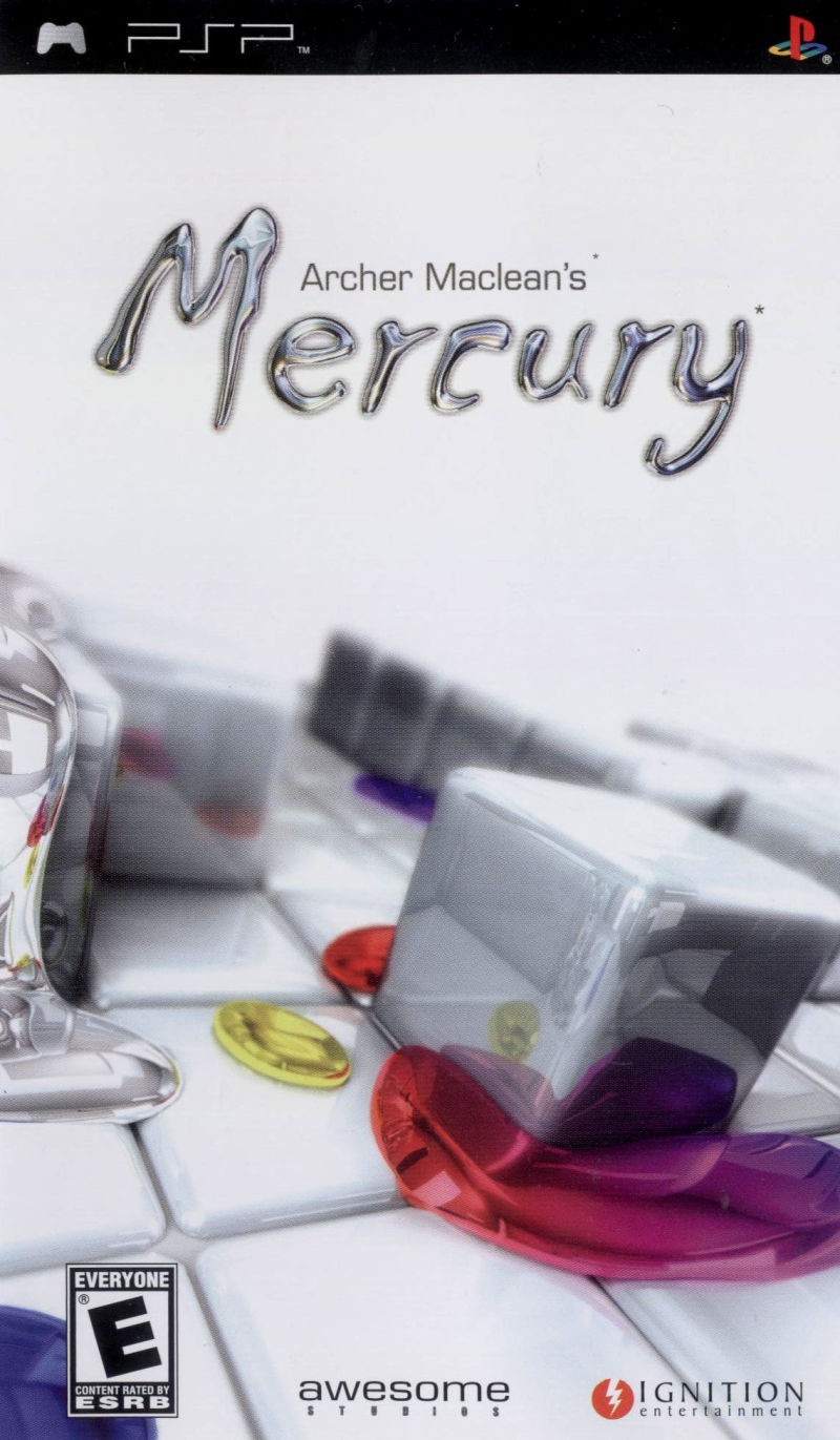 Portada oficial de Archer Maclean's Mercury  PSP