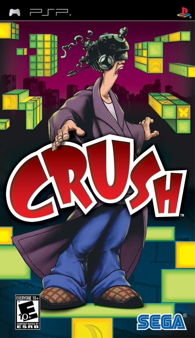 Portada oficial de Crush  PSP
